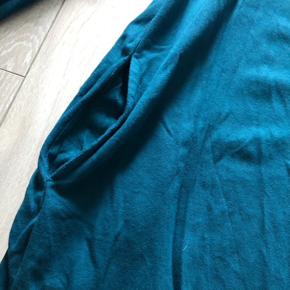 Fat Face Emerald Cotton Long Sleeve Dress Size L - Picture 7 of 12